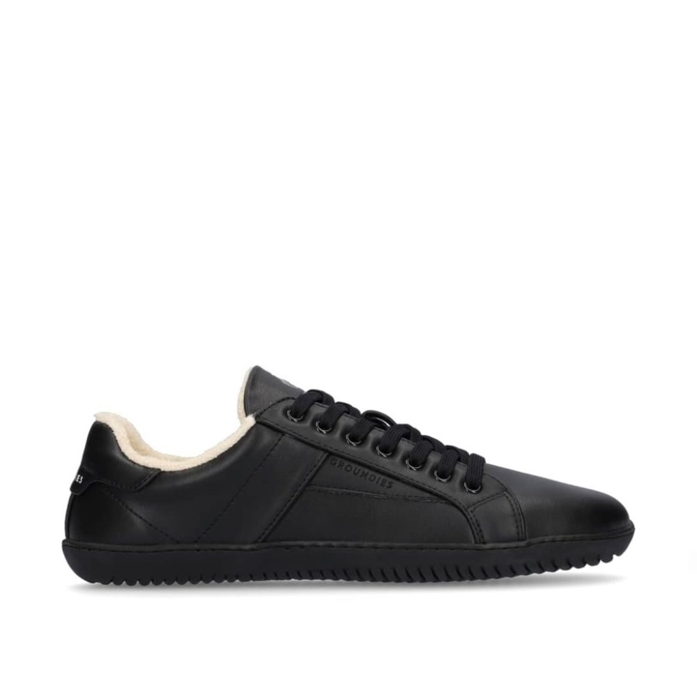 Groundies Melbourne Vegan barefoot shoes, size 9, Black